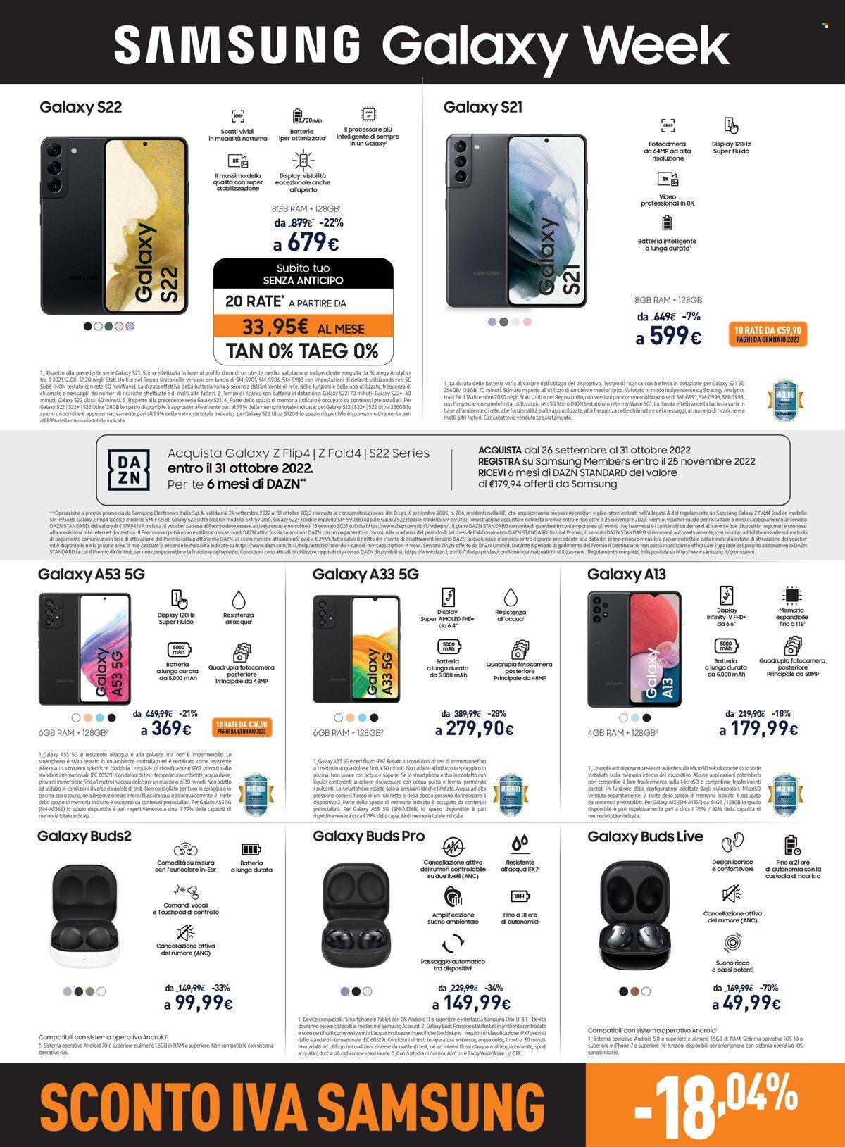Volantino Unieuro - 26/9/2022 - 2/10/2022. Pagina 3