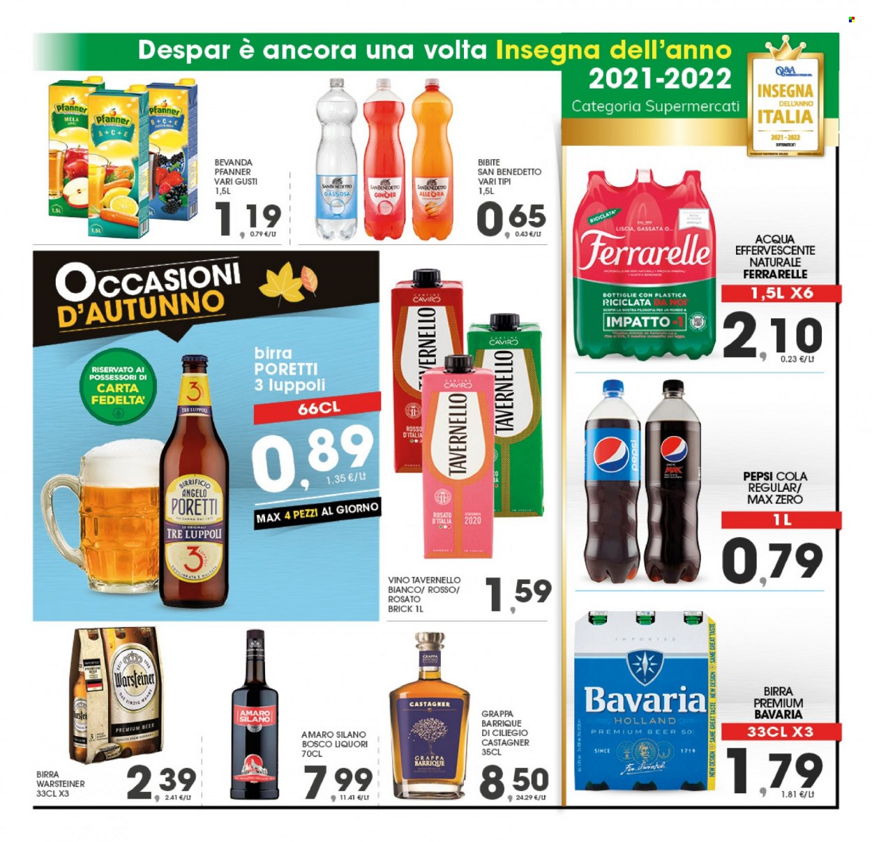 Volantino Eurospar - 26/9/2022 - 5/10/2022. Pagina 13