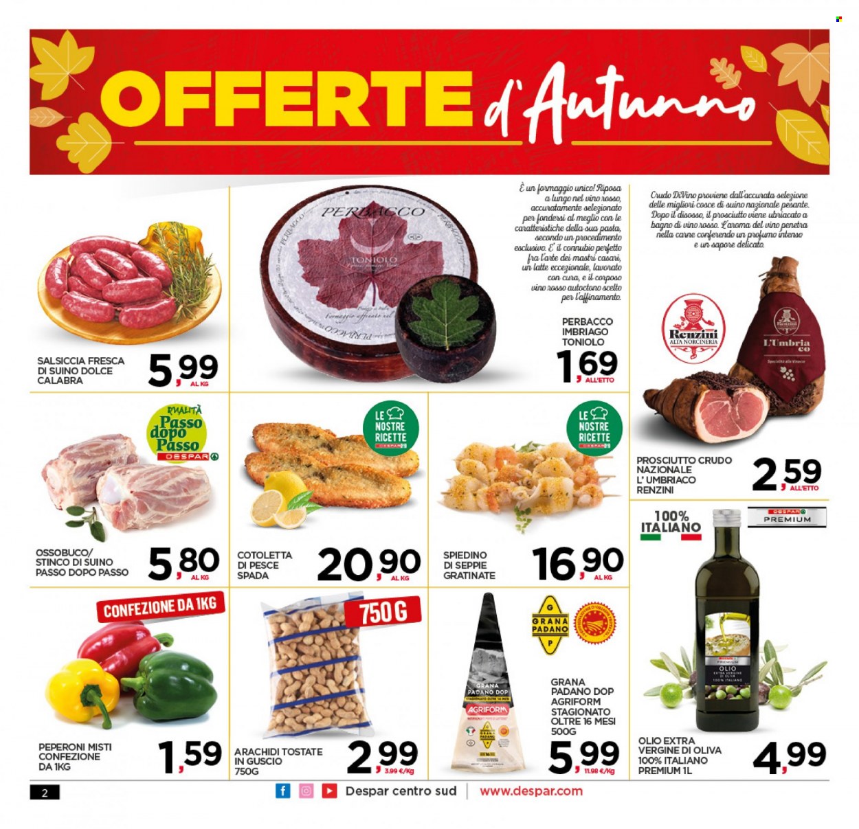 Leták Interspar - 26.9.2022 - 5.10.2022. Strana 2