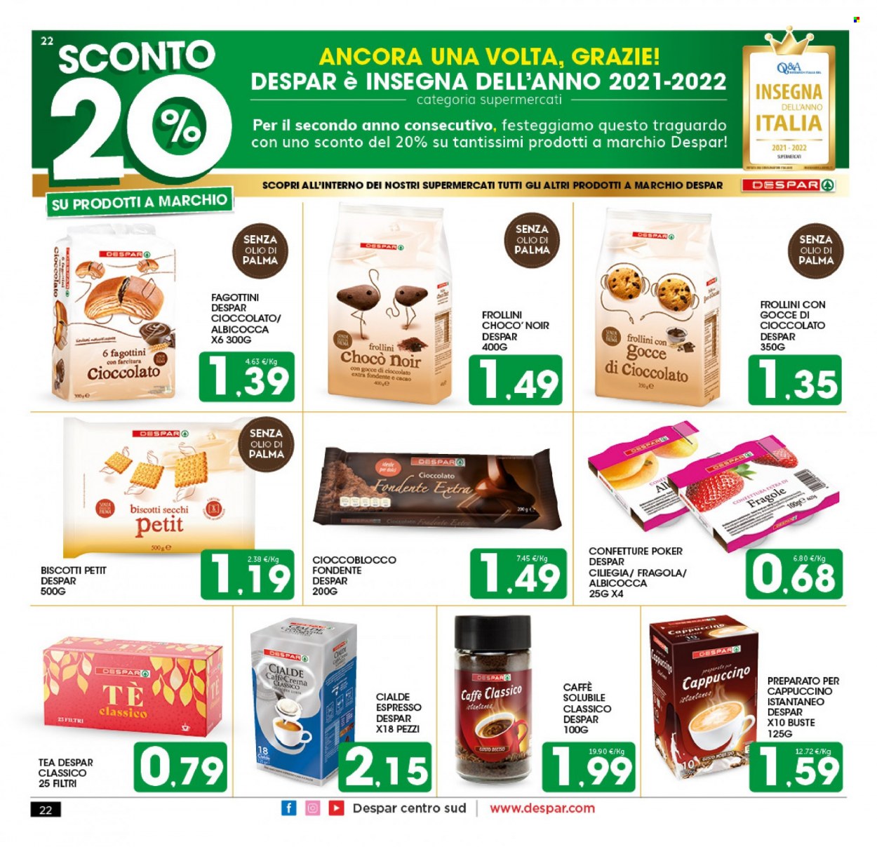 Volantino Interspar - 26/9/2022 - 5/10/2022. Pagina 22