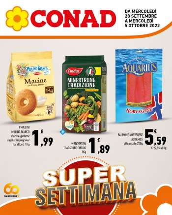 Volantino Conad - 28/9/2022 - 5/10/2022.