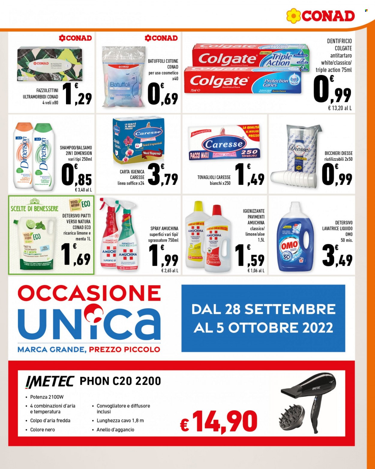 Volantino Conad - 28/9/2022 - 5/10/2022. Pagina 9
