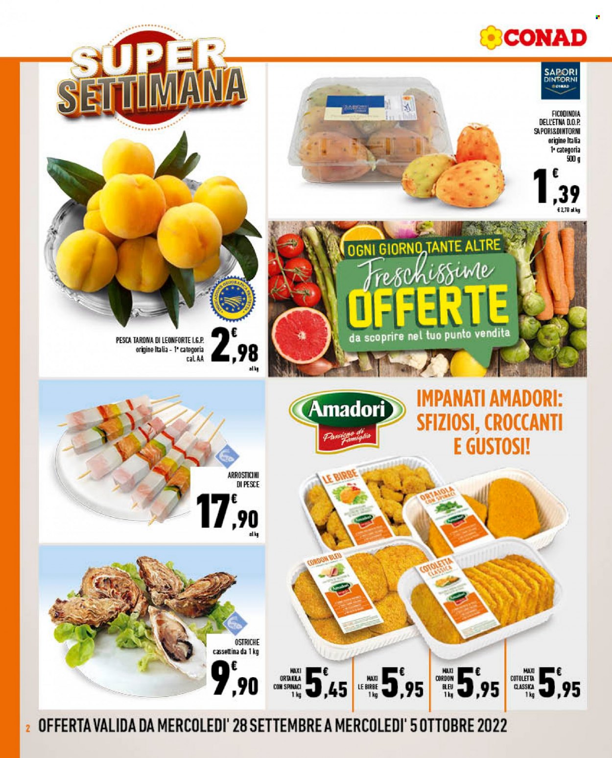Volantino Conad - 28/9/2022 - 5/10/2022. Pagina 2