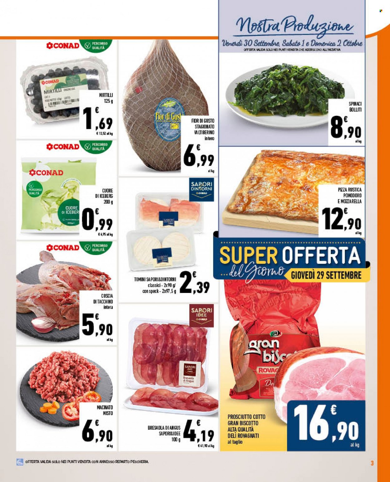 Volantino Conad - 28/9/2022 - 5/10/2022. Pagina 3