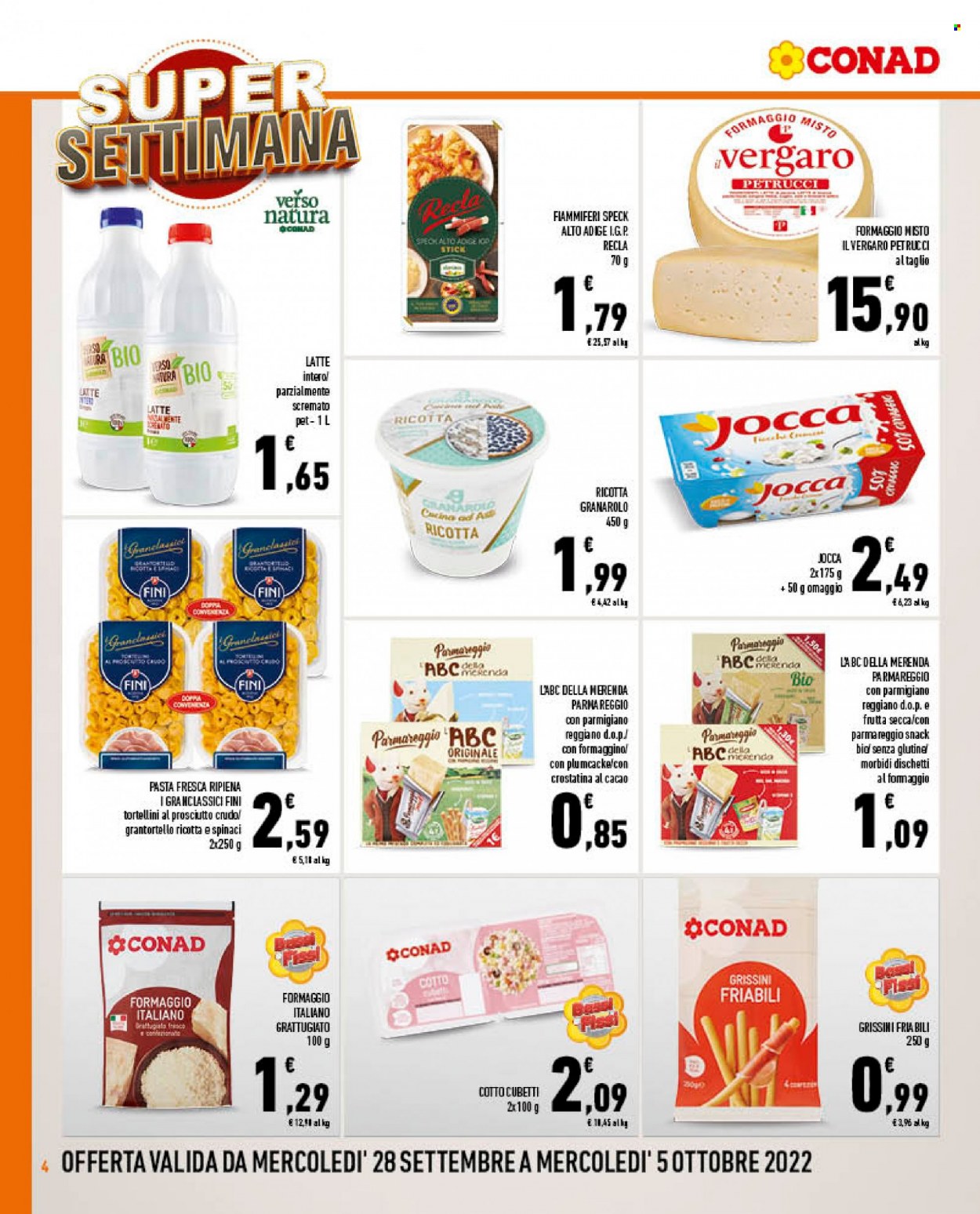 Leták Conad - 28.9.2022 - 5.10.2022. Strana 4