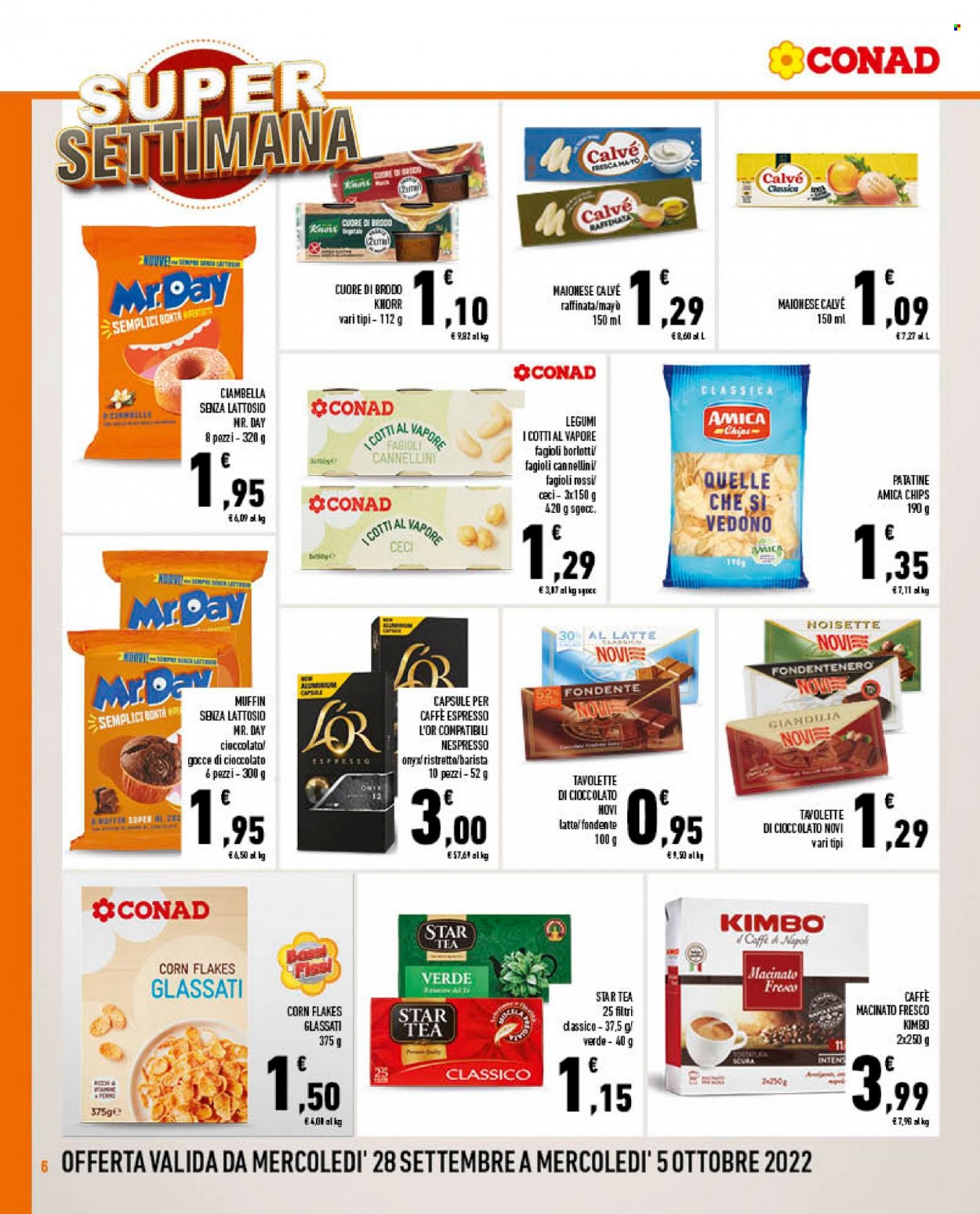 Leták Conad - 28.9.2022 - 5.10.2022. Strana 6