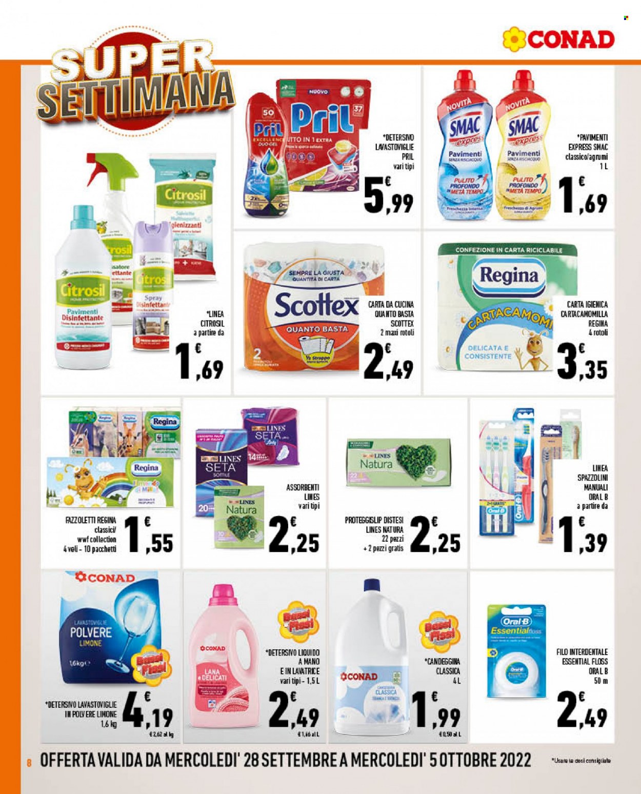 Leták Conad - 28.9.2022 - 5.10.2022. Strana 8