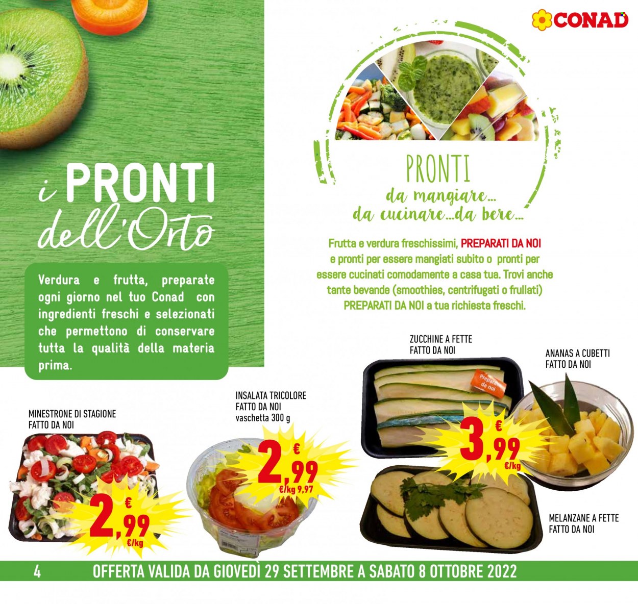 Volantino Conad - 29/9/2022 - 8/10/2022. Pagina 4