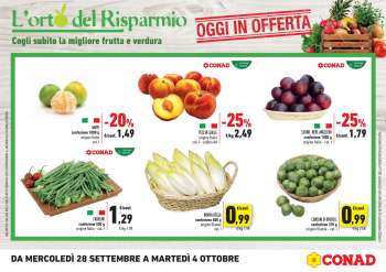 Volantino Conad - 28/9/2022 - 4/10/2022.