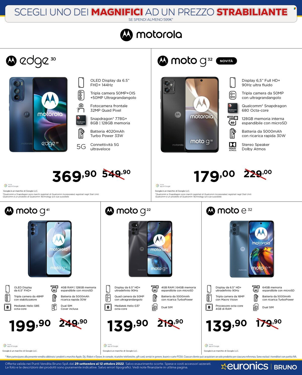 Volantino Euronics - 29/9/2022 - 12/10/2022. Pagina 6
