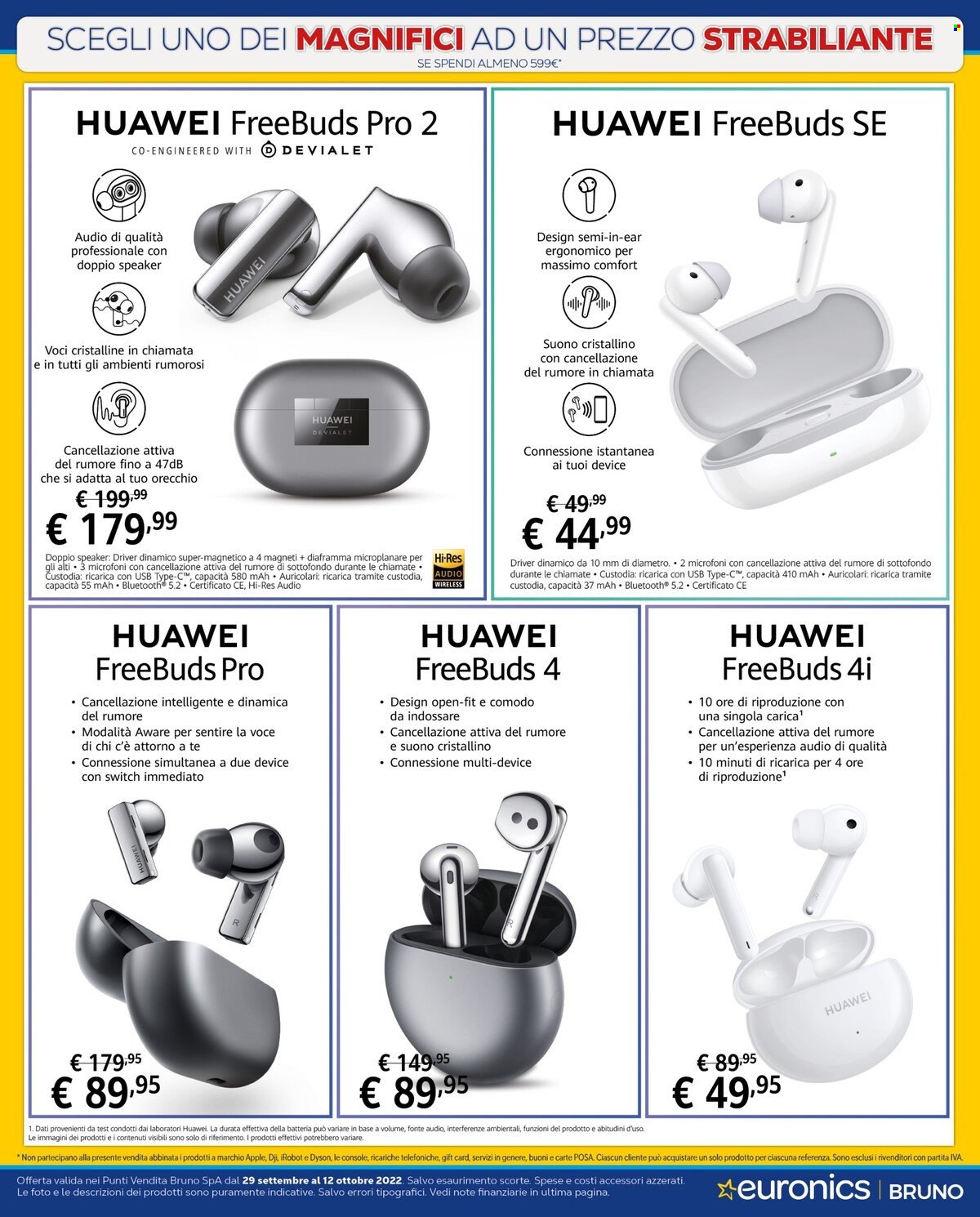 Volantino Euronics - 29/9/2022 - 12/10/2022. Pagina 9