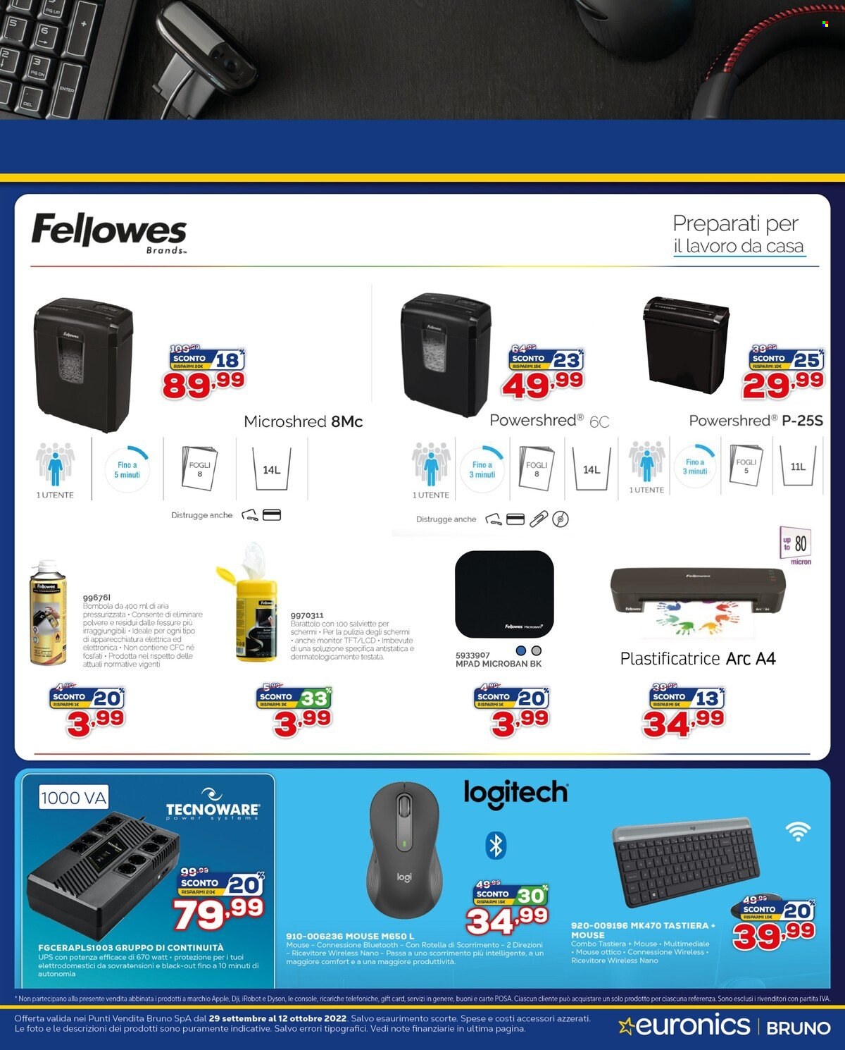 Volantino Euronics - 29/9/2022 - 12/10/2022. Pagina 13