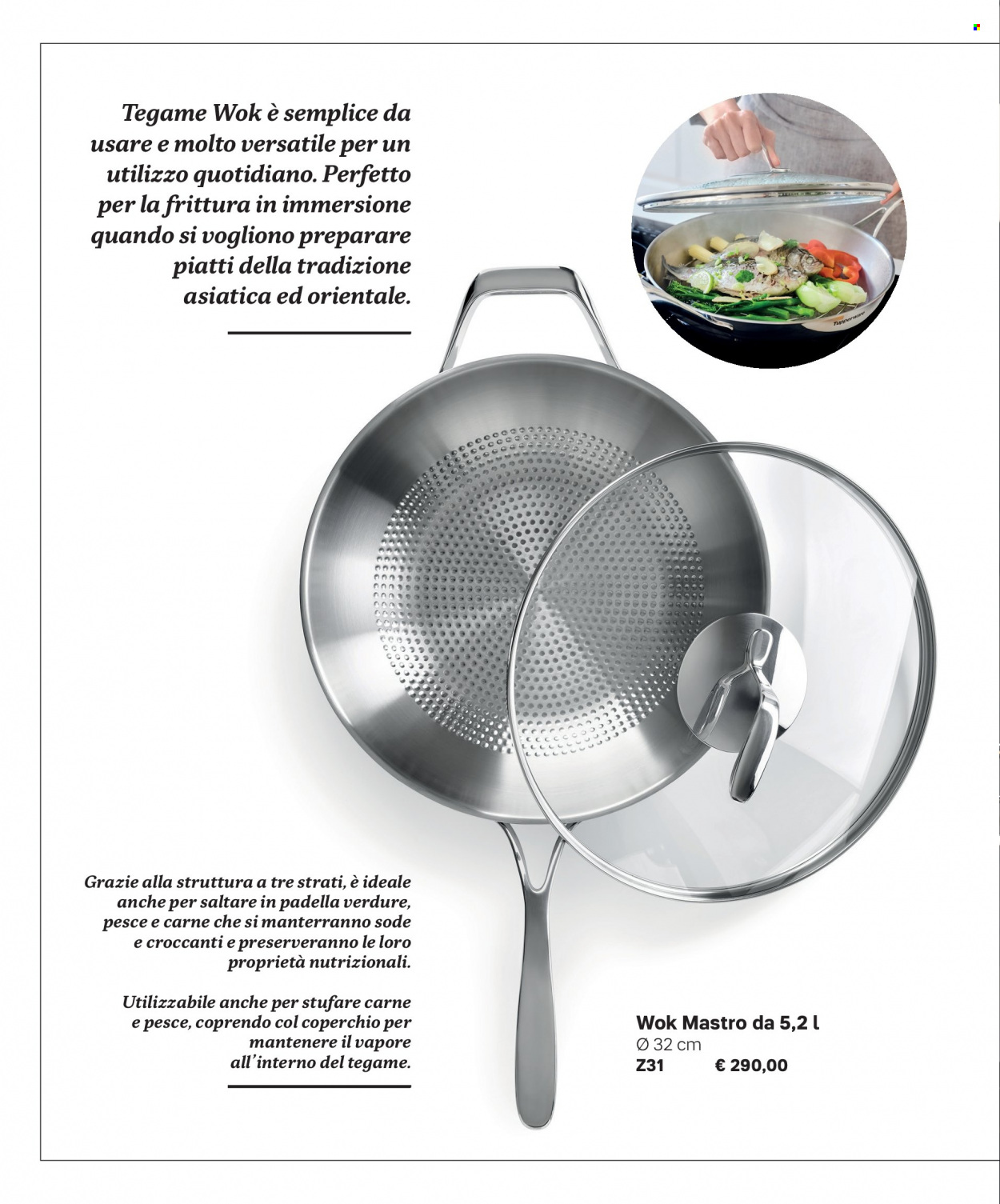 thumbnail - Volantino Tupperware - Prodotti in offerta - wok, tegame. Pagina 12.