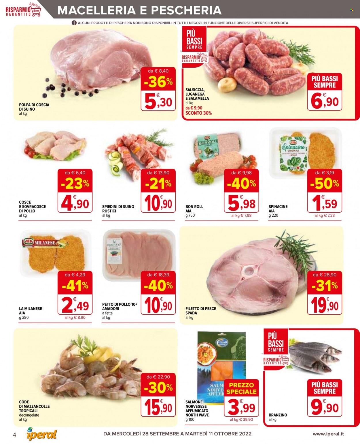 Volantino Iperal - 28/9/2022 - 11/10/2022. Pagina 4