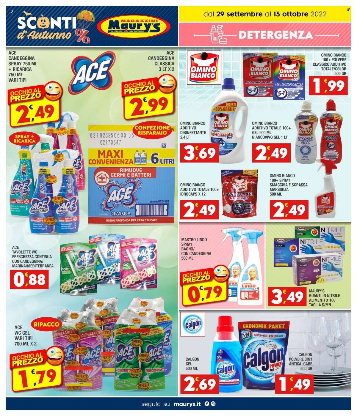 Volantino Maury's - 29/9/2022 - 15/10/2022. Pagina 2