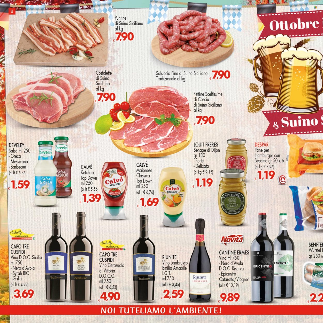 Volantino Eurospar - 29/9/2022 - 12/10/2022. Pagina 6