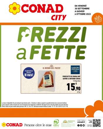 Volantino Conad - 30/9/2022 - 6/10/2022.