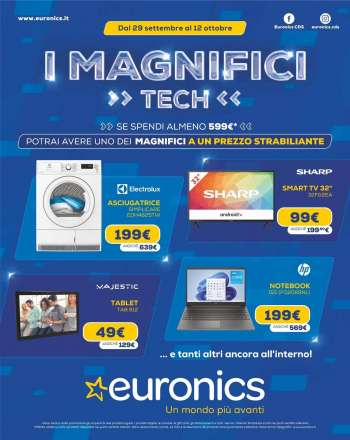 Volantino Euronics - 29/9/2022 - 12/10/2022.