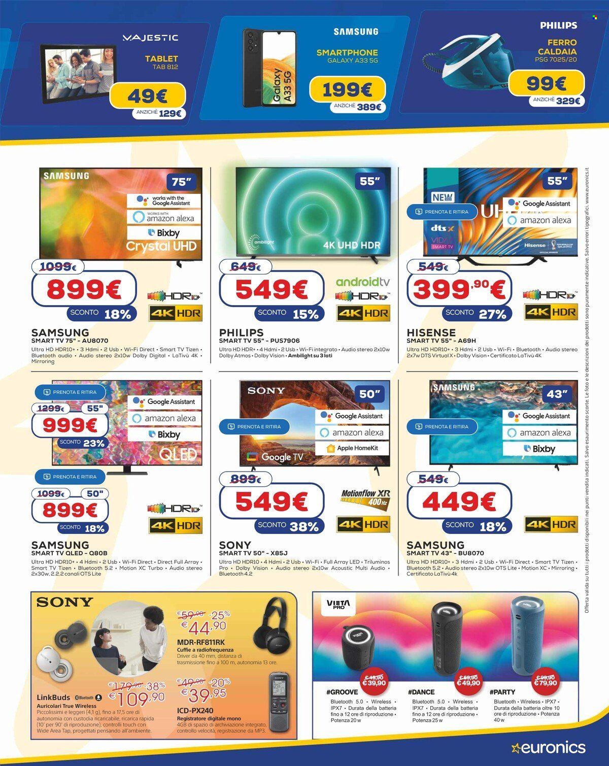 Volantino Euronics - 29/9/2022 - 12/10/2022. Pagina 5