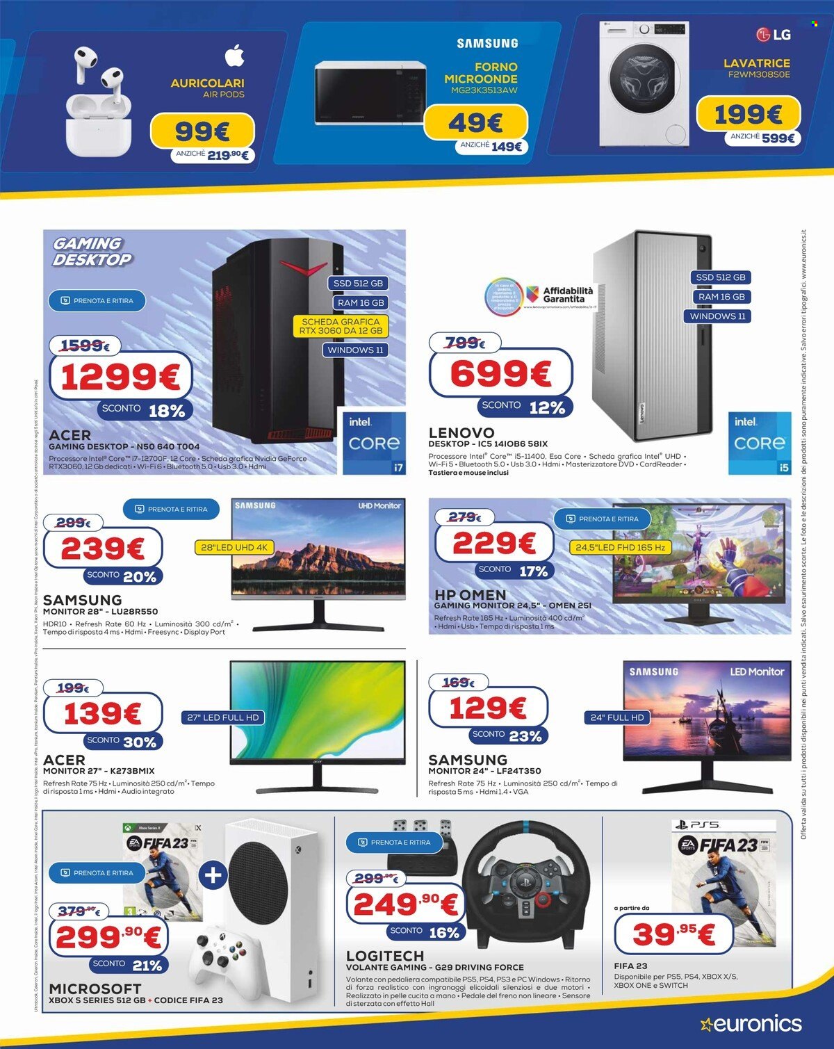 Volantino Euronics - 29/9/2022 - 12/10/2022. Pagina 7