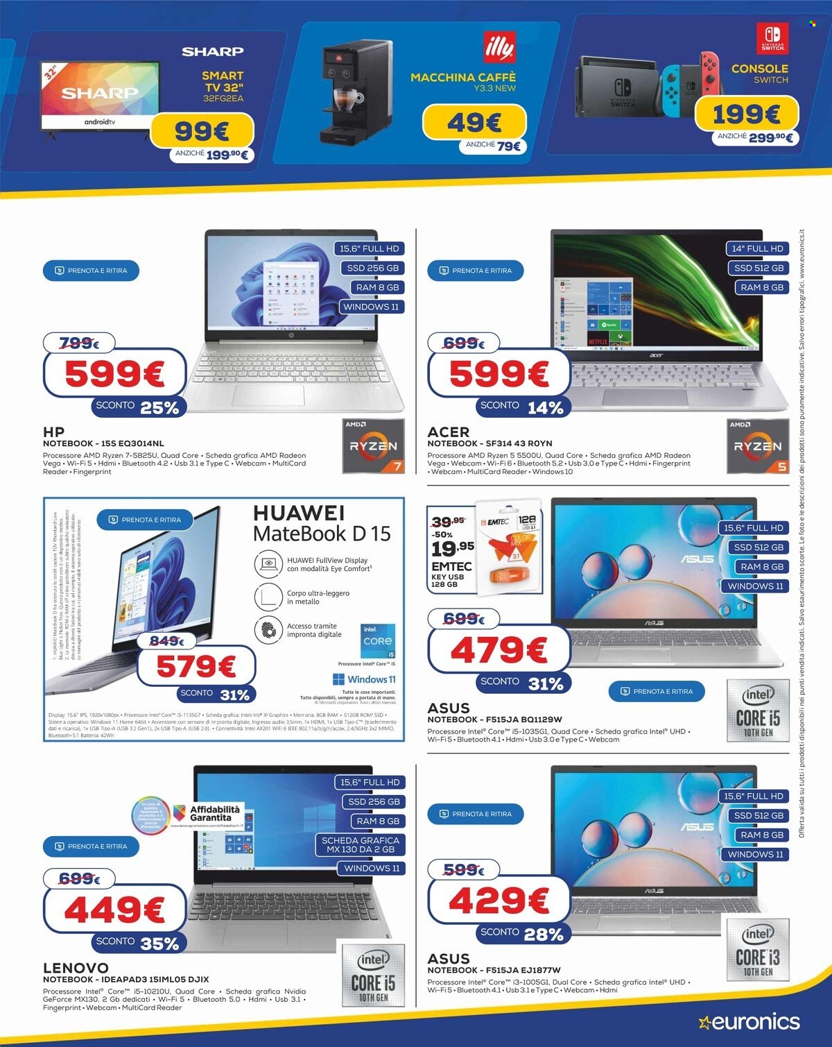 Volantino Euronics - 29/9/2022 - 12/10/2022. Pagina 9