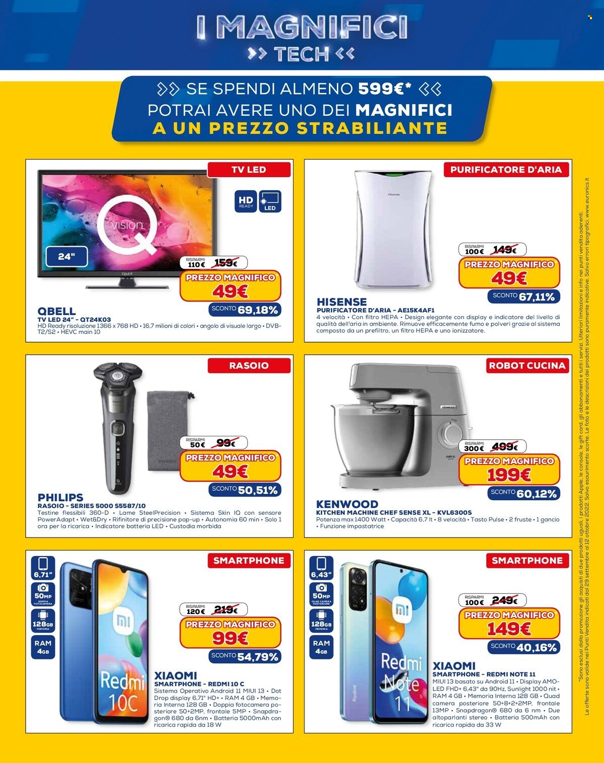 Volantino Euronics - 29/9/2022 - 12/10/2022. Pagina 7