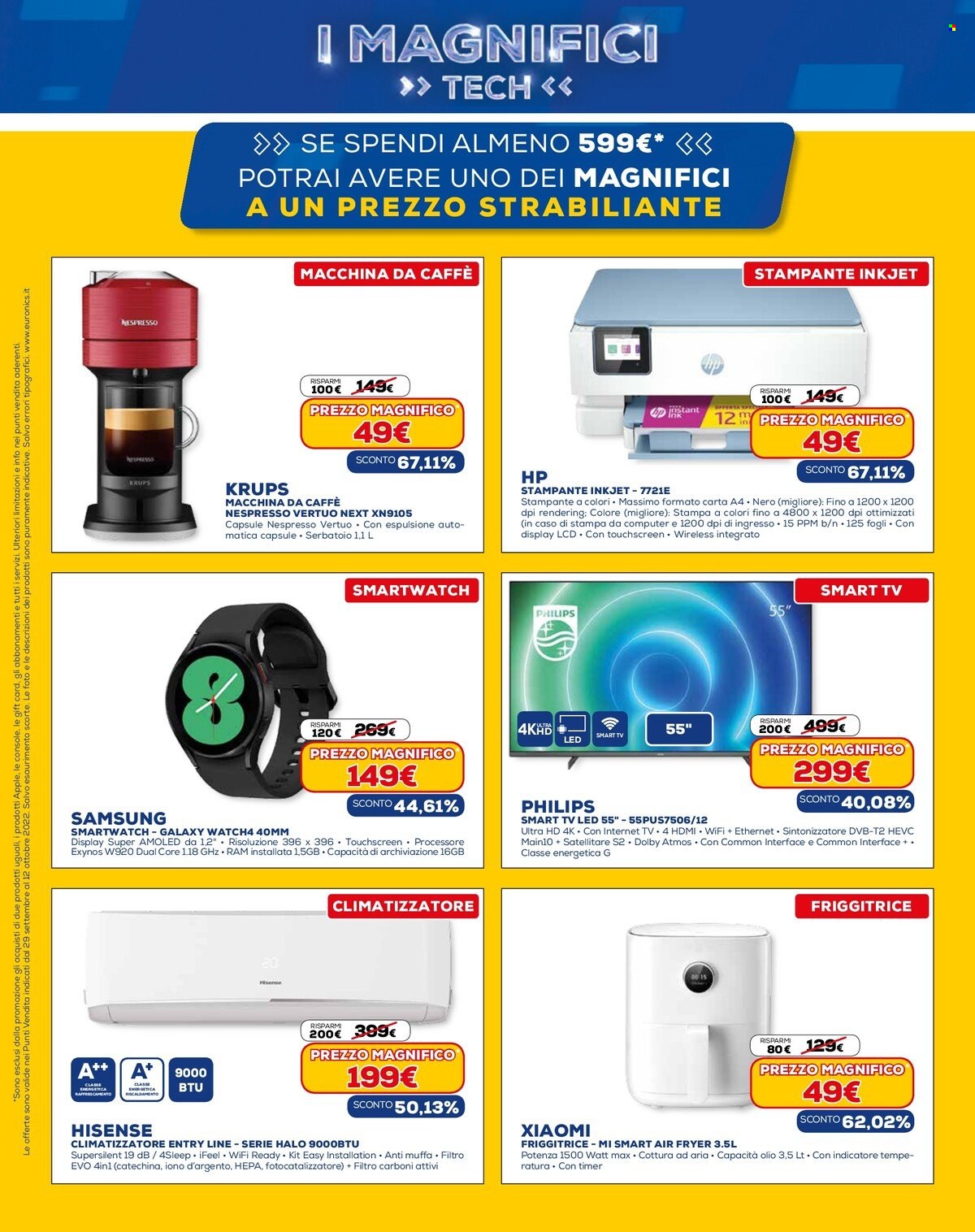 Volantino Euronics - 29/9/2022 - 12/10/2022. Pagina 8
