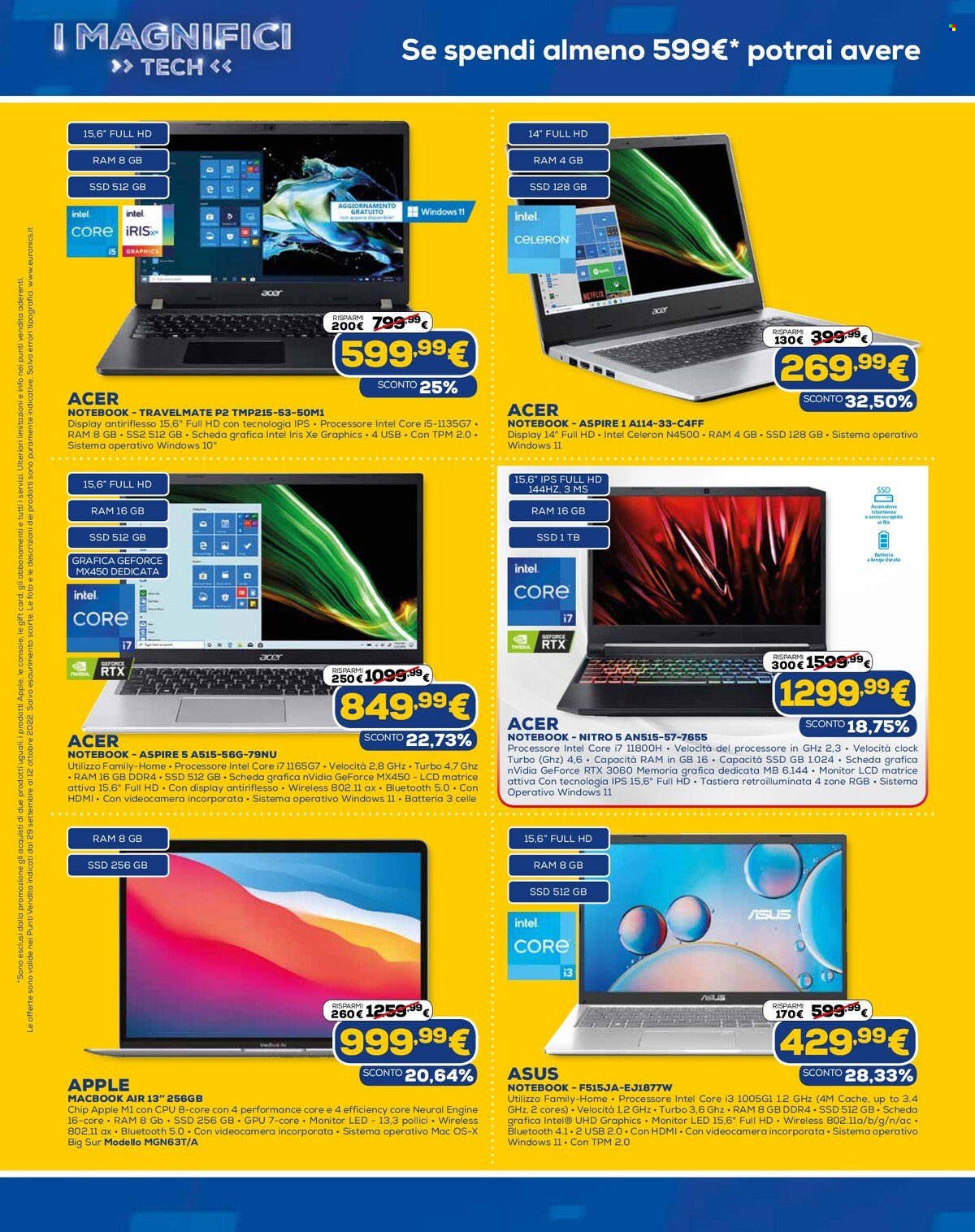 Volantino Euronics - 29/9/2022 - 12/10/2022. Pagina 13