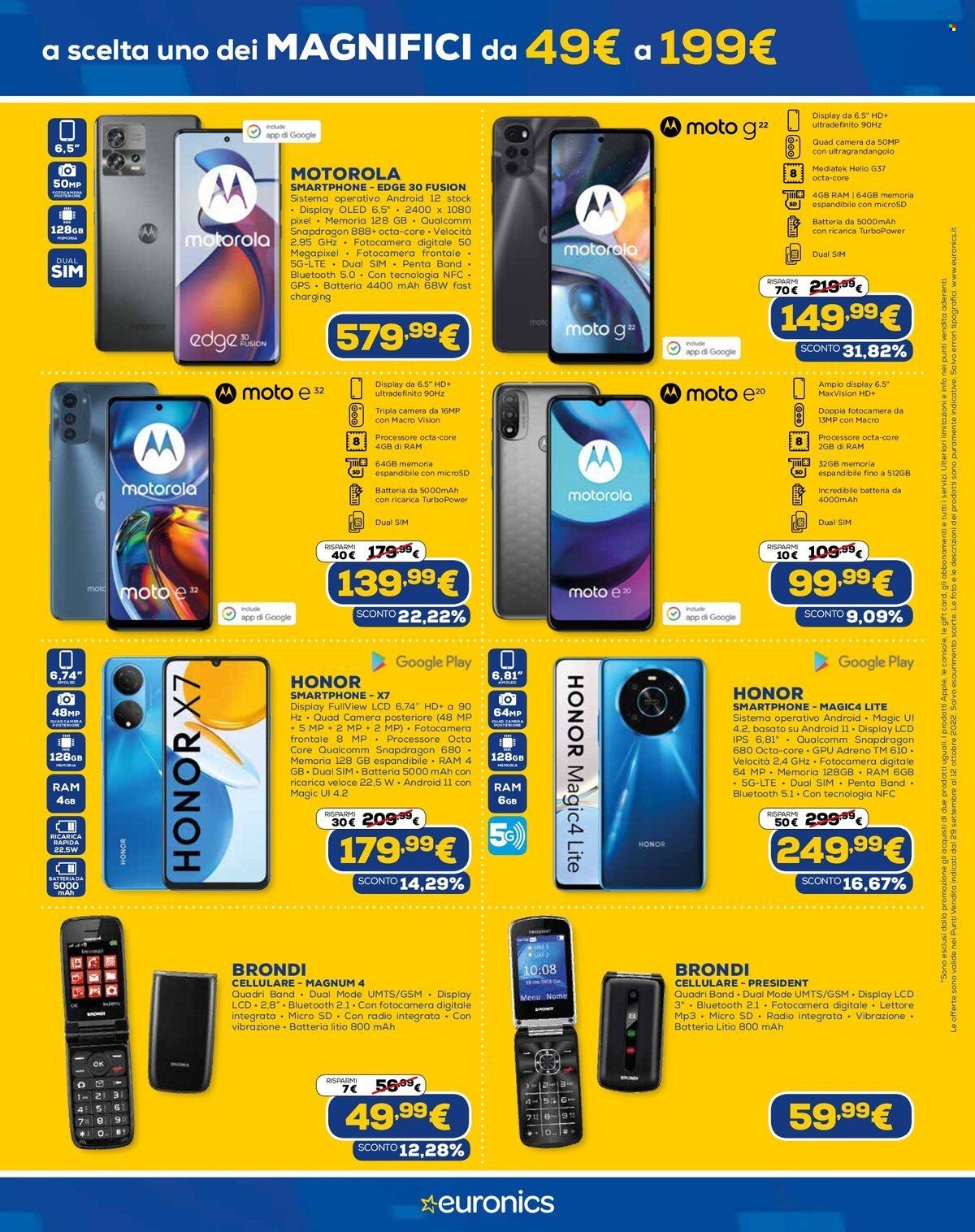 Volantino Euronics - 29/9/2022 - 12/10/2022. Pagina 19