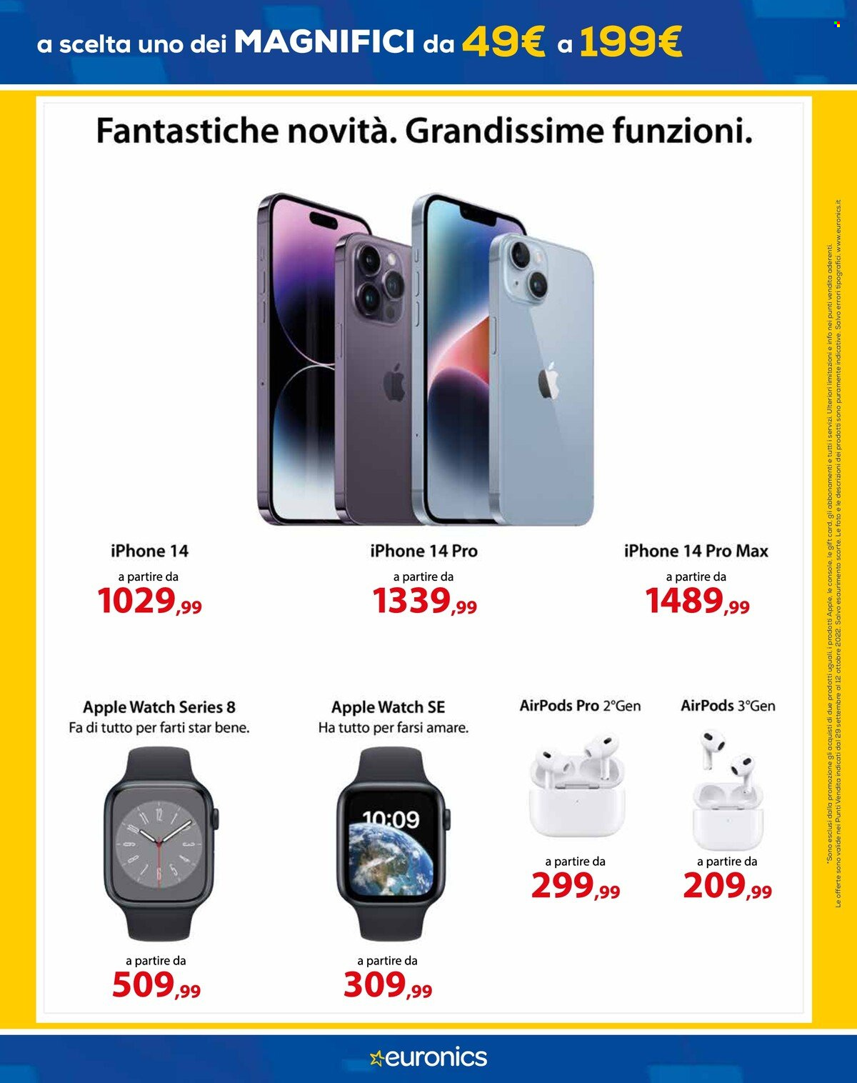 Volantino Euronics - 29/9/2022 - 12/10/2022. Pagina 21