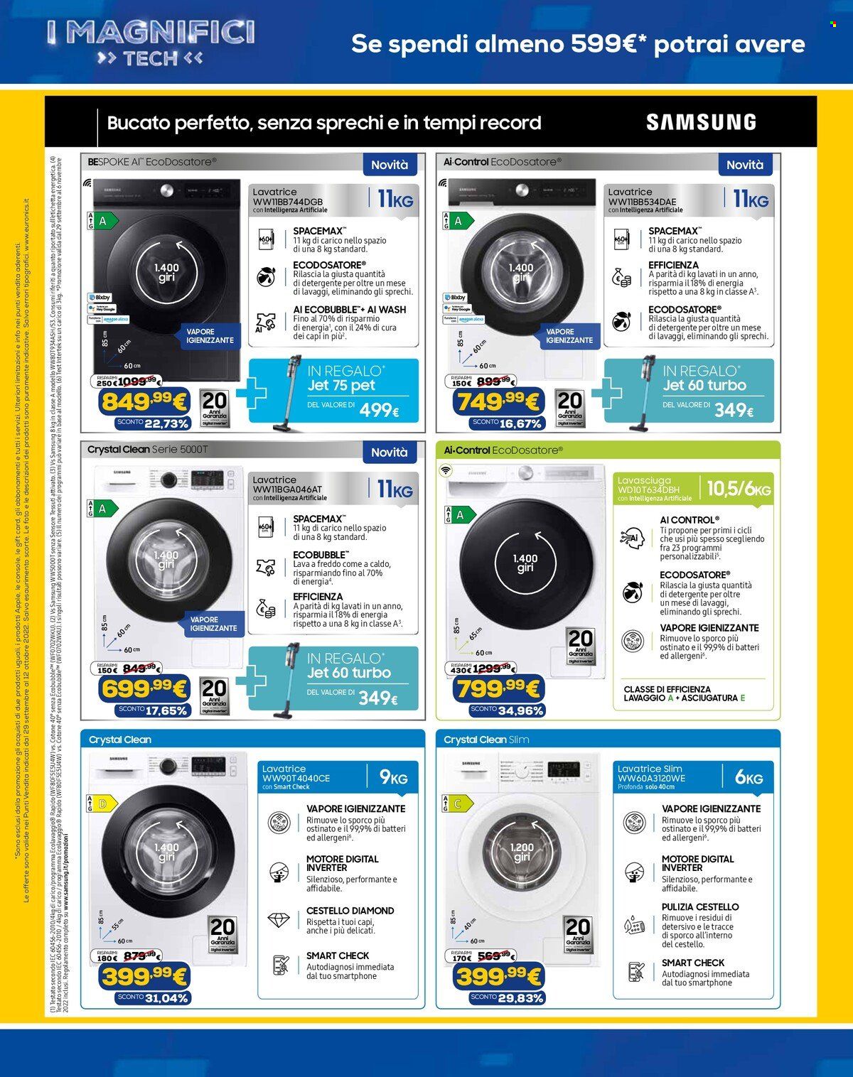 Volantino Euronics - 29/9/2022 - 12/10/2022. Pagina 25
