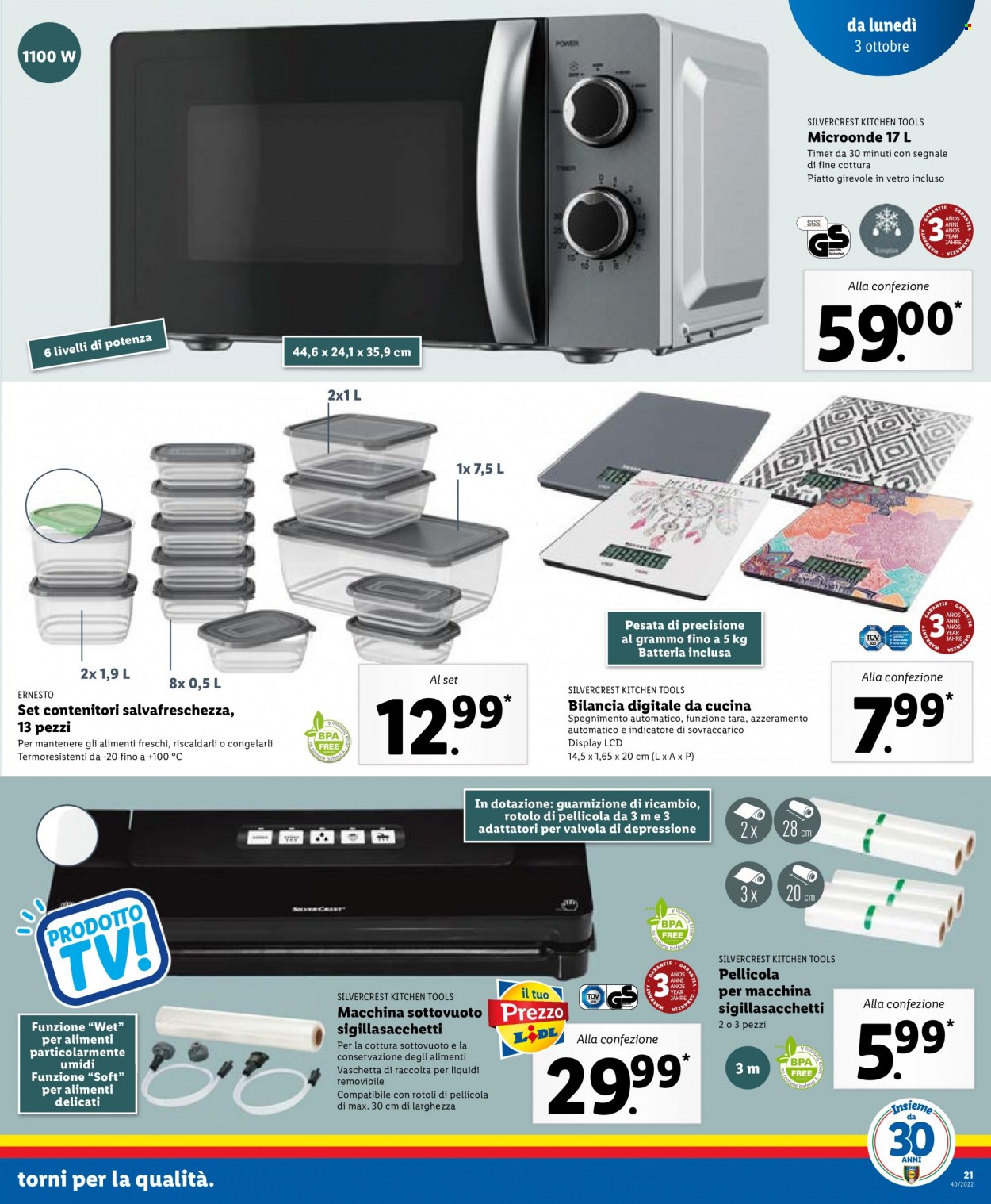 Volantino Lidl - 3/10/2022 - 9/10/2022. Pagina 21