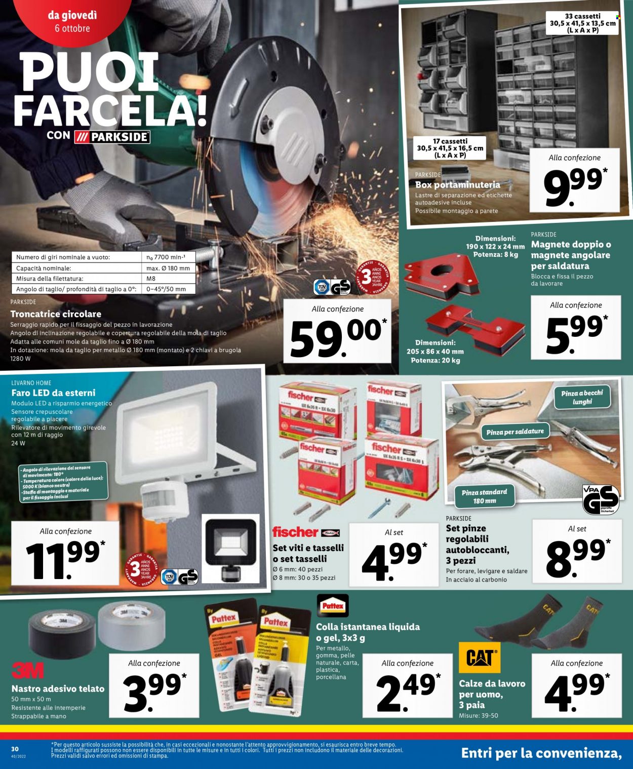 Volantino Lidl - 3/10/2022 - 9/10/2022. Pagina 30