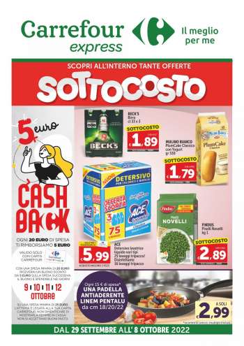 Volantino Carrefour - 29/9/2022 - 8/10/2022.