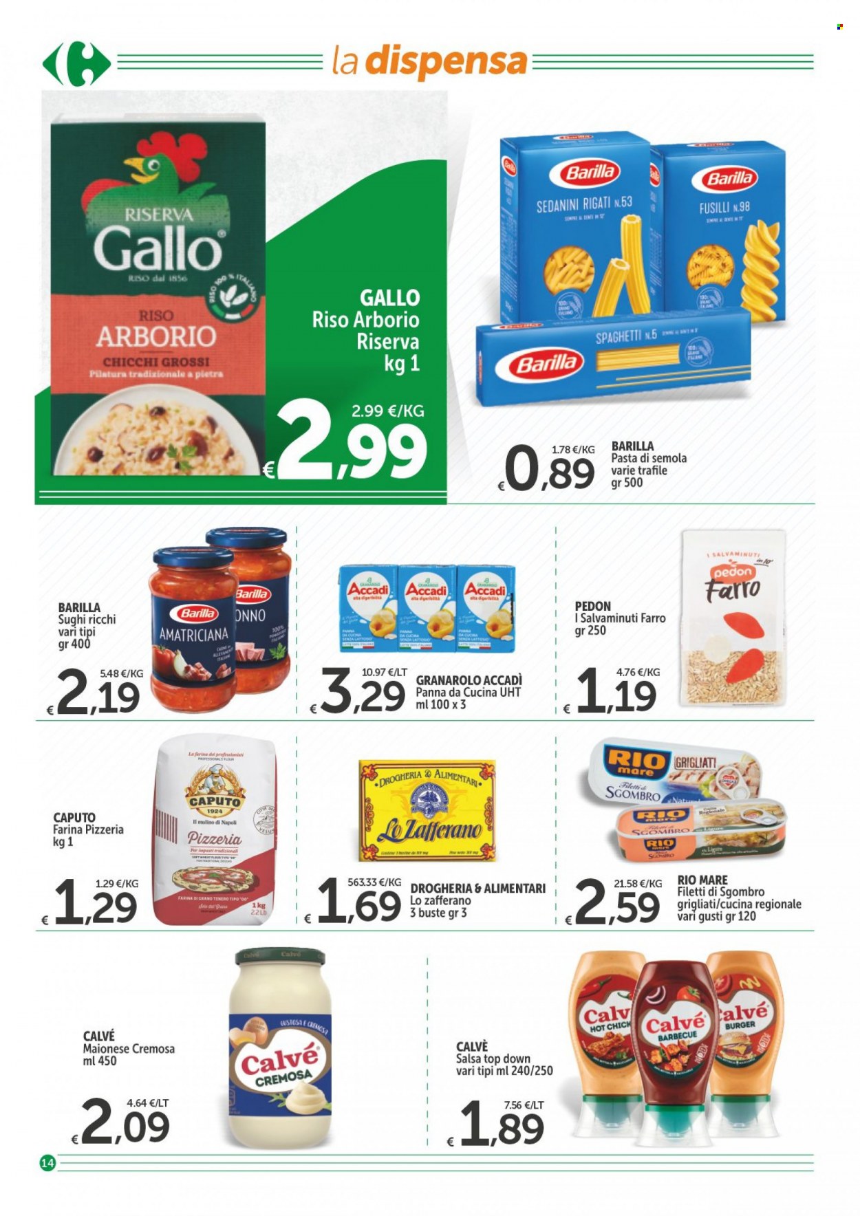 Volantino Carrefour - 29/9/2022 - 8/10/2022. Pagina 14