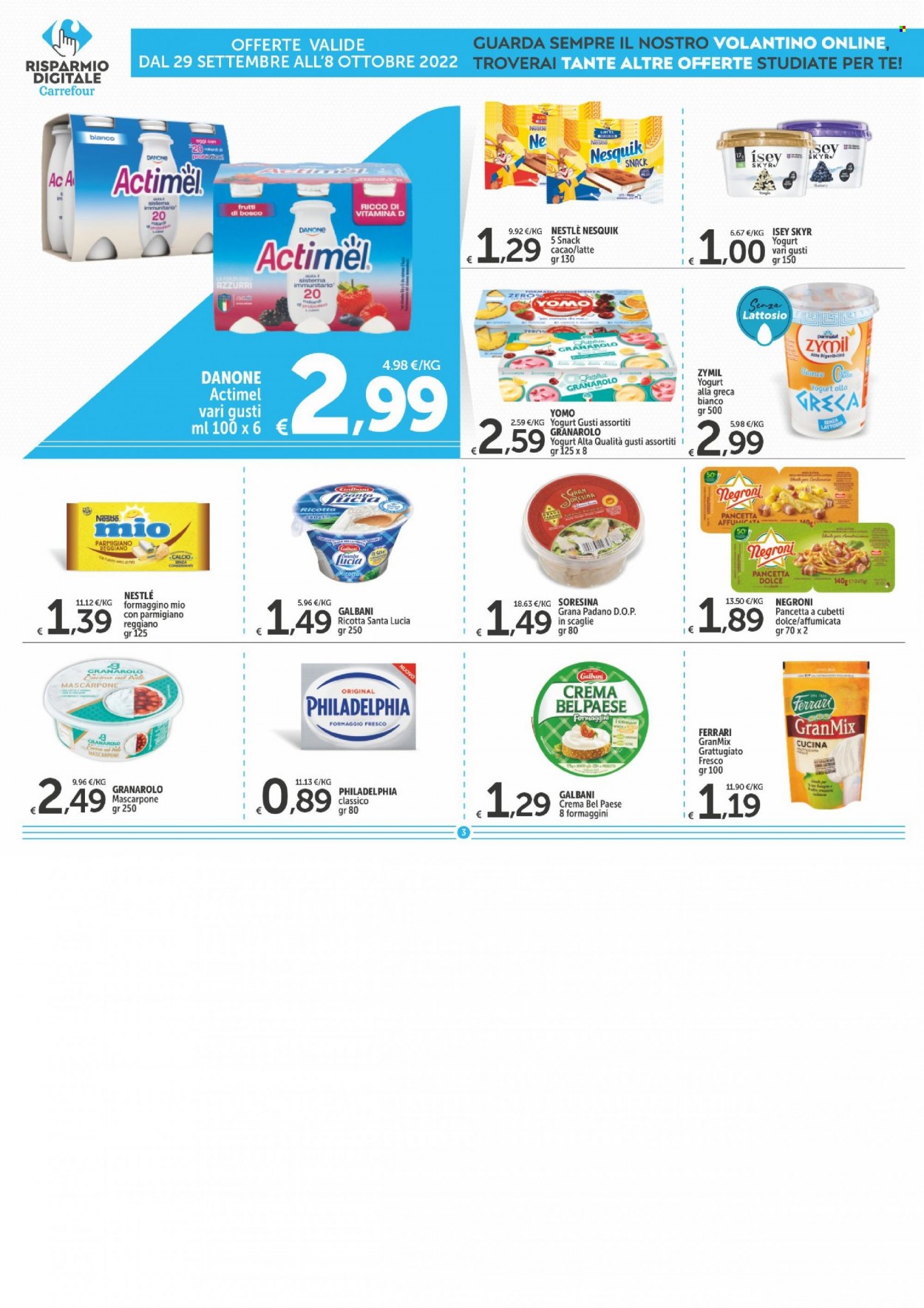 Volantino Carrefour - 29/9/2022 - 8/10/2022. Pagina 23