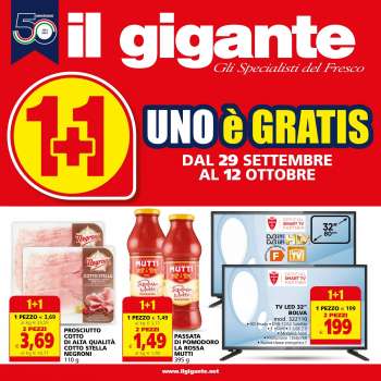 Volantino Il Gigante - 29/9/2022 - 12/10/2022.