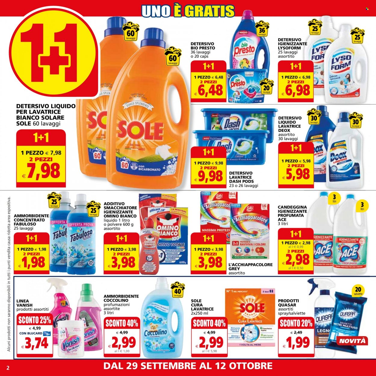 Volantino Il Gigante - 29/9/2022 - 12/10/2022. Pagina 2