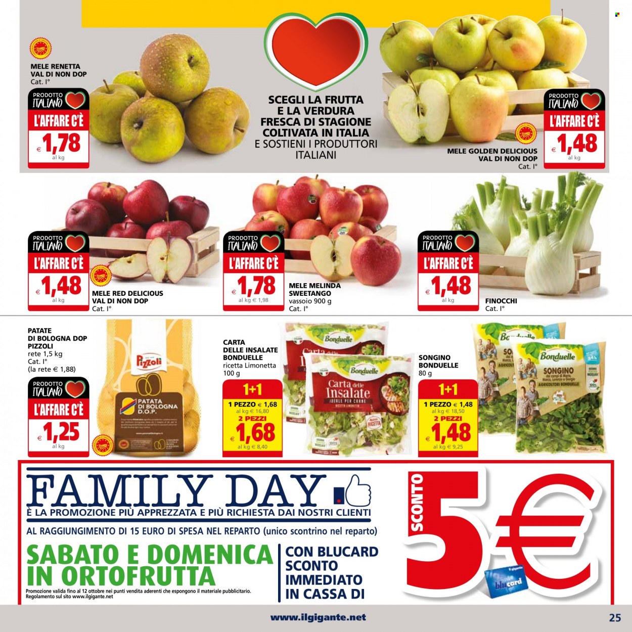 Volantino Il Gigante - 29/9/2022 - 12/10/2022. Pagina 25