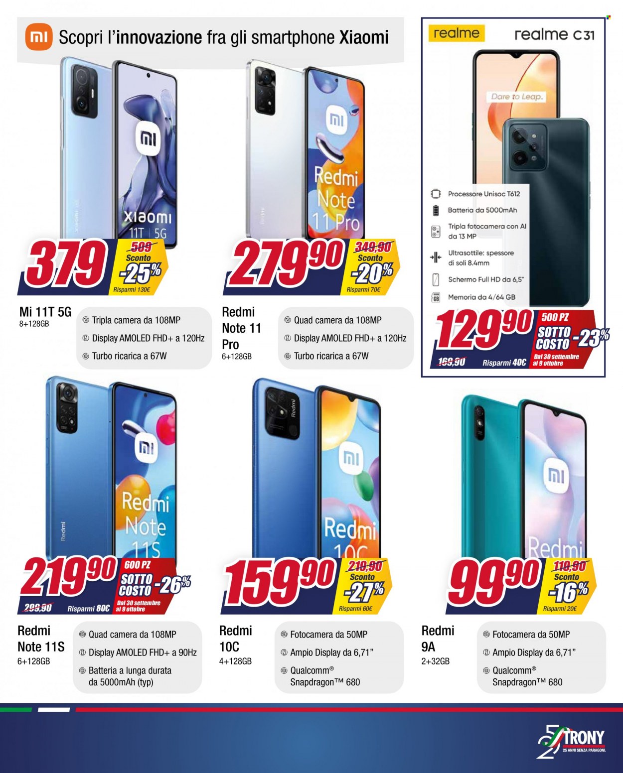 Volantino Trony - 30/9/2022 - 9/10/2022. Pagina 21