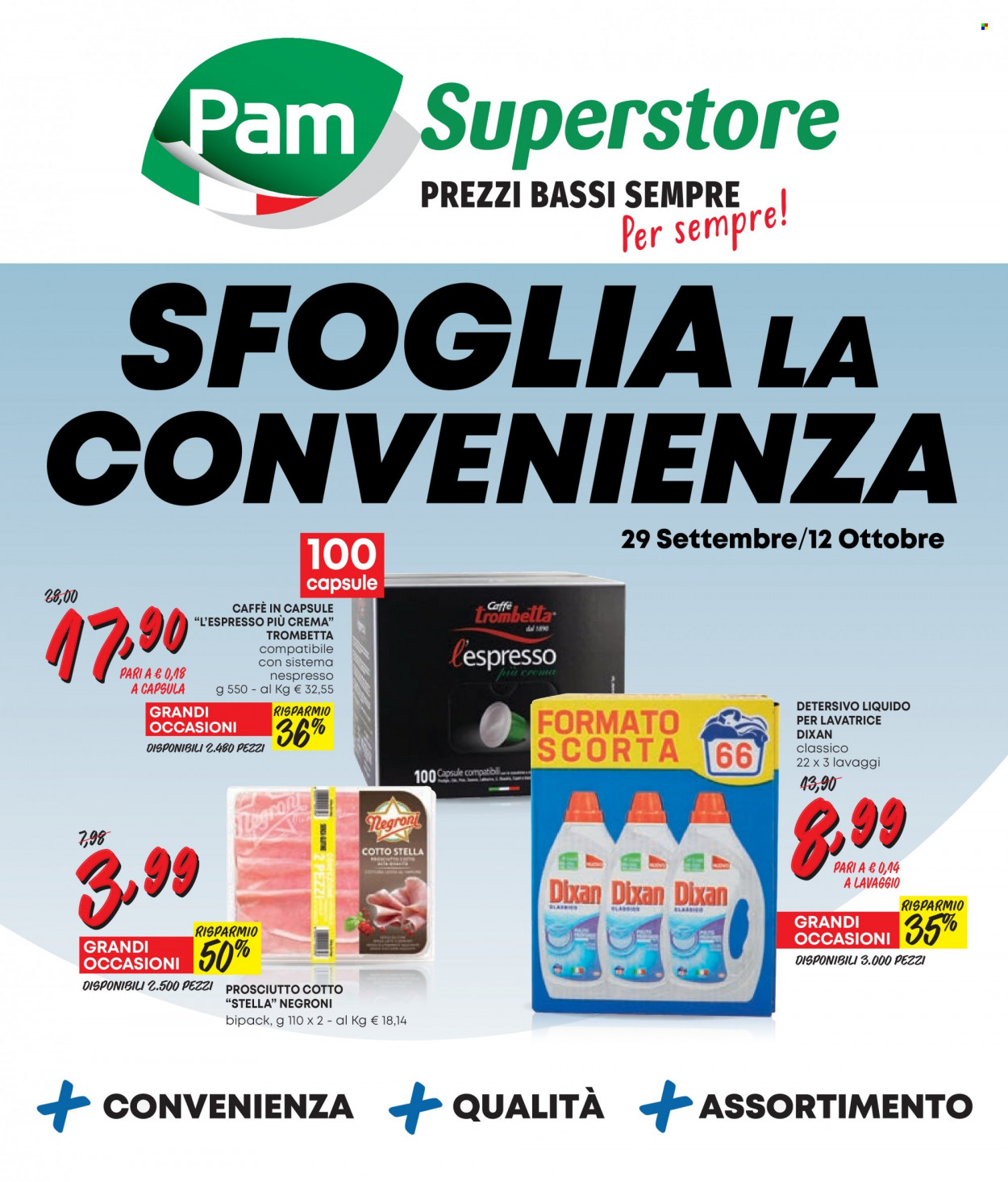 Volantino Pam Panorama - 29/9/2022 - 12/10/2022. Pagina 1