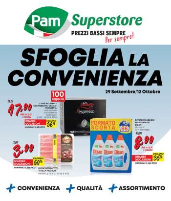 Volantino Pam Panorama - 29/9/2022 - 12/10/2022.