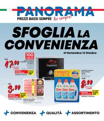 Volantino Panorama - 29/9/2022 - 12/10/2022.