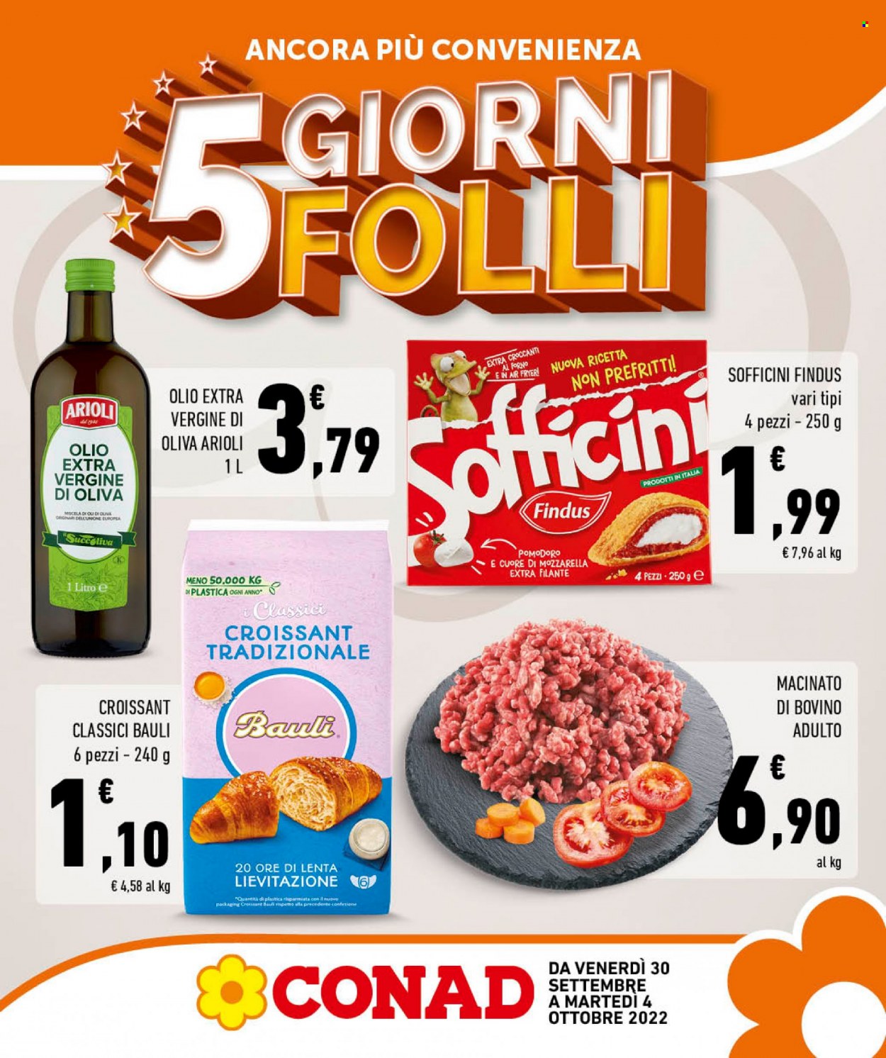 Volantino Conad - 30/9/2022 - 4/10/2022. Pagina 1