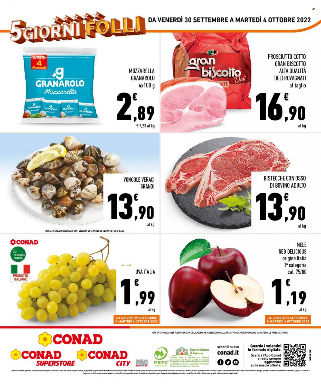 Volantino Conad - 30/9/2022 - 4/10/2022. Pagina 4