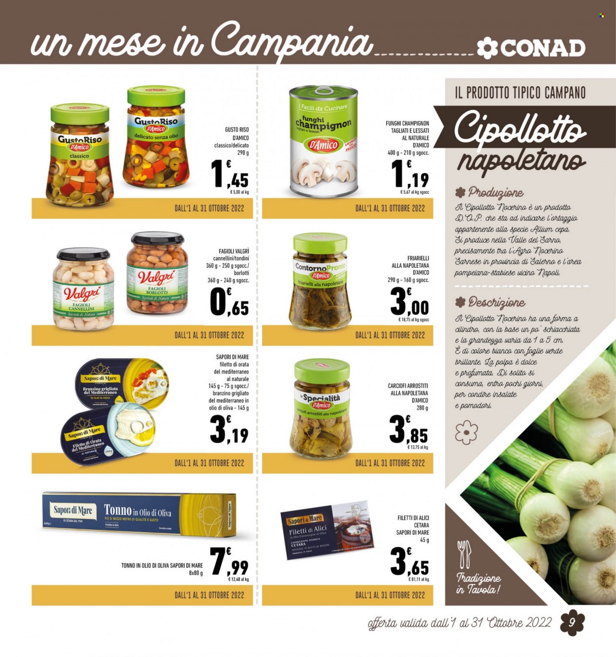 Volantino Conad - 1/10/2022 - 31/10/2022. Pagina 9