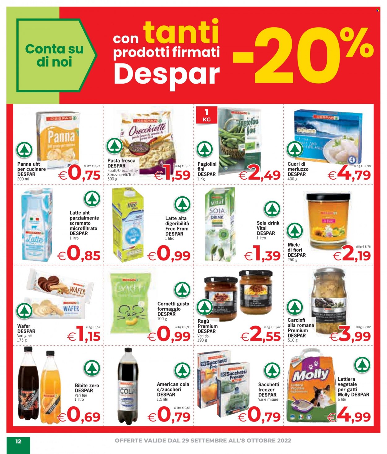 Volantino Eurospar - 29/9/2022 - 8/10/2022. Pagina 12
