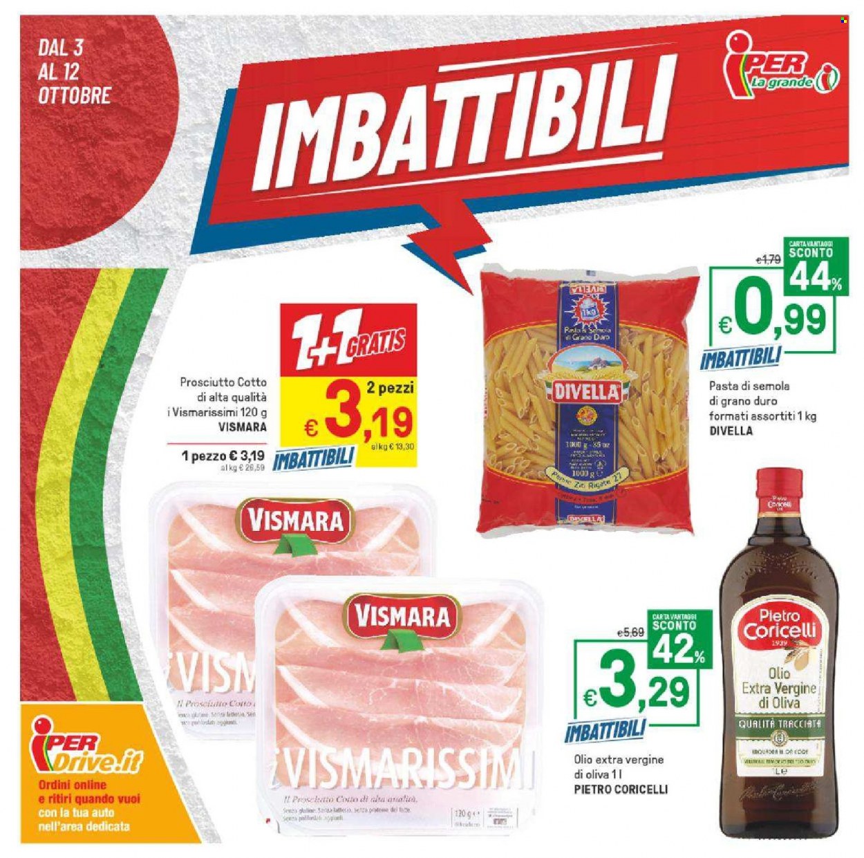 Volantino Iper, La grande i - 3/10/2022 - 12/10/2022. Pagina 1