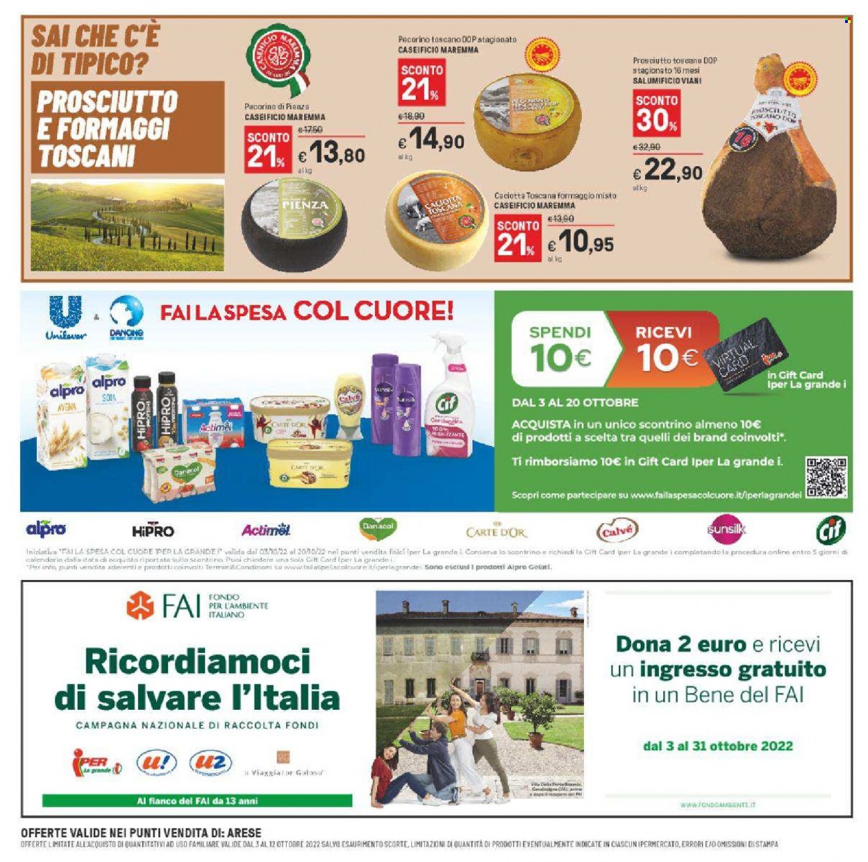 Volantino Iper, La grande i - 3/10/2022 - 12/10/2022. Pagina 43