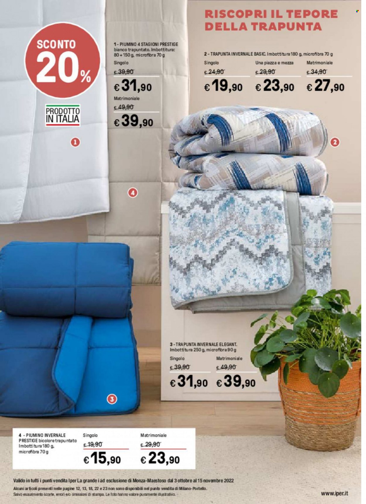 Volantino Iper, La grande i - 3/10/2022 - 15/11/2022. Pagina 24